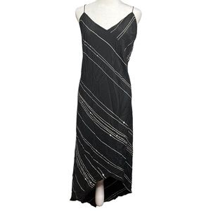 Jaeger Silk Asymmetrical Slip Dress